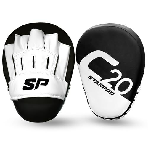 Pattes d'ours boxe incurvées Starpro C20 avec amorti des chocs pour entraînement intensif