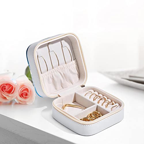 Boîte à bijoux bagues et boucles d'oreille sans emmêlement - 7
