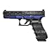 GunSkins Universal Pistol Skin Compatible with Airsoft AEG and BB Gun- Vinyl Wrap - Trim to Install - 100% Waterproof - Non-Reflective Matte Finish - GS Thin Blue Line