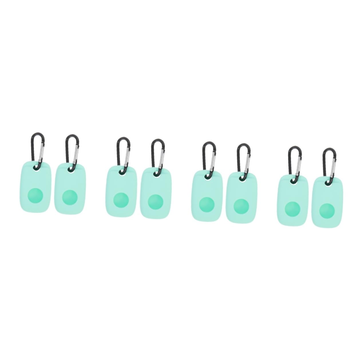 DOITOOL 4 Juegos De Fundas Protectoras De Silicona para Llaveros Mate Pro Etiquetas para Llaveros Estuche Protector De Silicona (2 Unidades X 4)