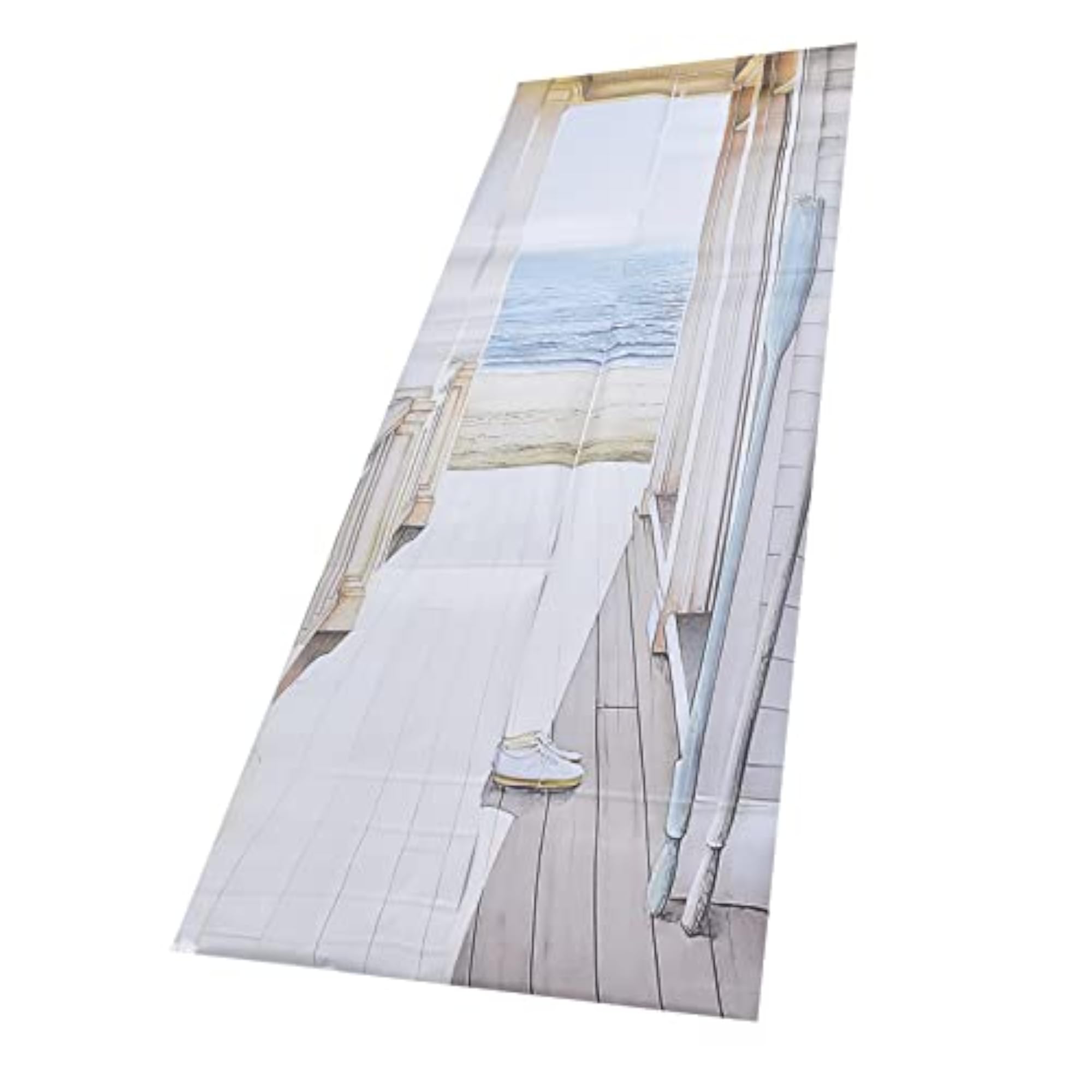 PVC Material Waterproof Door Sticker with 3D Visual Effects