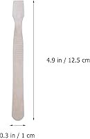 Vista 2 de EXCEART Herramienta de palanca de metal Clamshell Crowbar Soldadura Paste Scraper 4.92 pulgadas Herramienta de carcasa abierta práctica
