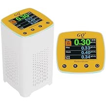 GQ Radon Detector New V2.0 Radonscan Home Radon Monitor Alpha Radiative Gas Radiation USA Product Large Color Display Short and Long Term continuously Monitor Accurate Fast Sensitive Data Saving