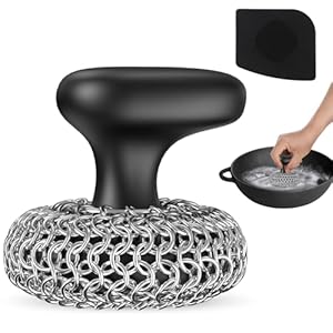 Cast Iron Scrubber | Dish Scrub Bru...