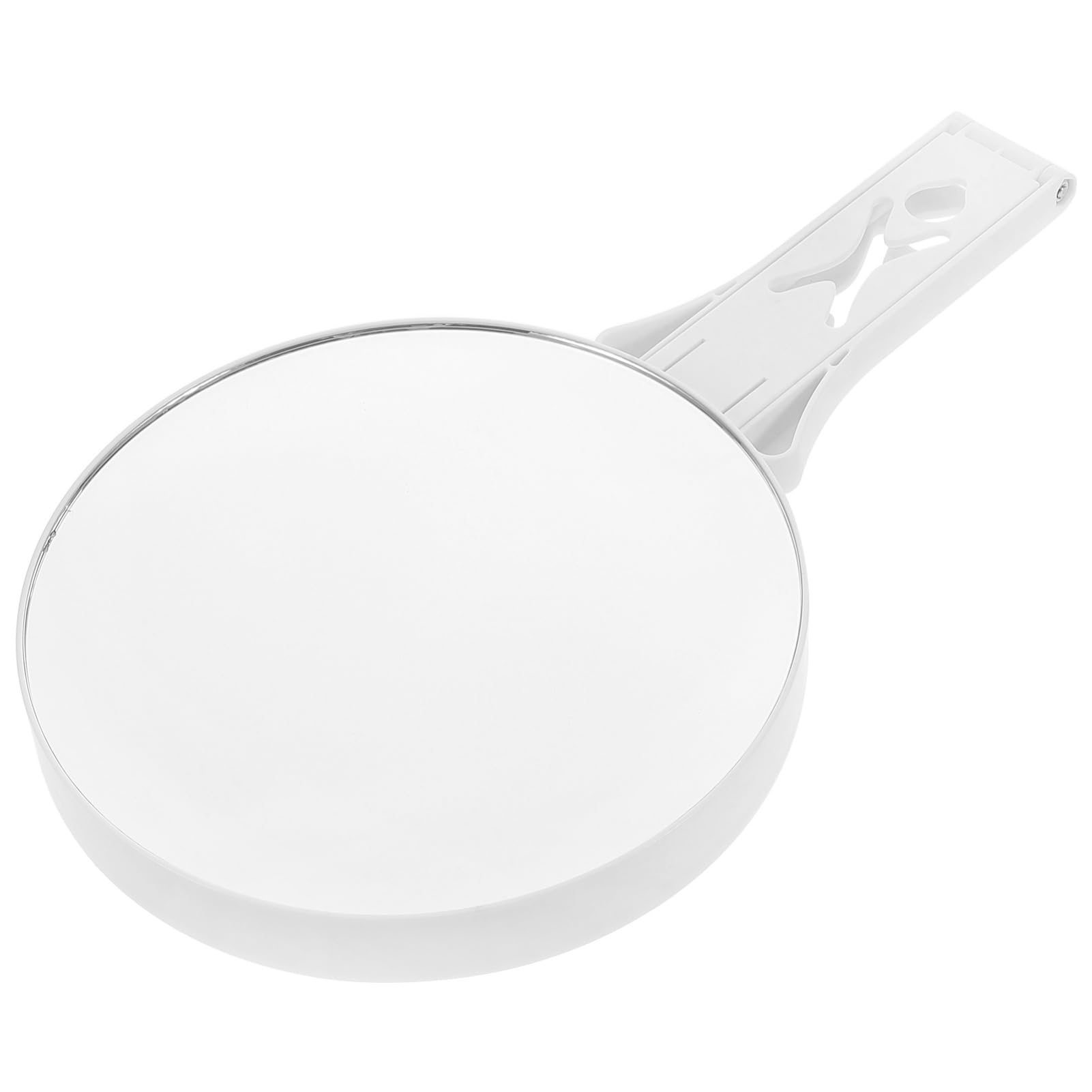 Miroir de maquillage 1x et 20x FRCOLOR à poignée pliable en ABS rose