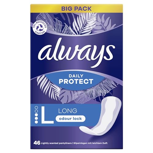 Always - Always Dailies Pantyliners Large - 46 Pieces
