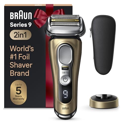 Braun Series 9 Pro 9419s Electric Shaver for Men, Wet & Dry Razor, Shaving Kit with 4+1...