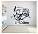 Wandtattoos Wandsticker Abnehmbare Offroad-Aufkleber & Aufkleber DIY, Vinyltapete für Jungen-Teenager-Zimmer, Extremsport-PVC-Kunstposter 55x63cm