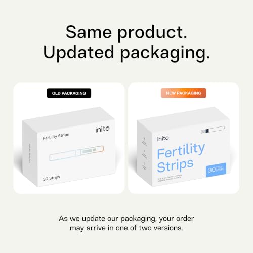 Image of Inito Fertility Test Strips | Pack of 30 | Compatible with Inito Fertility Monitor | Compatible with Both iOS and Android