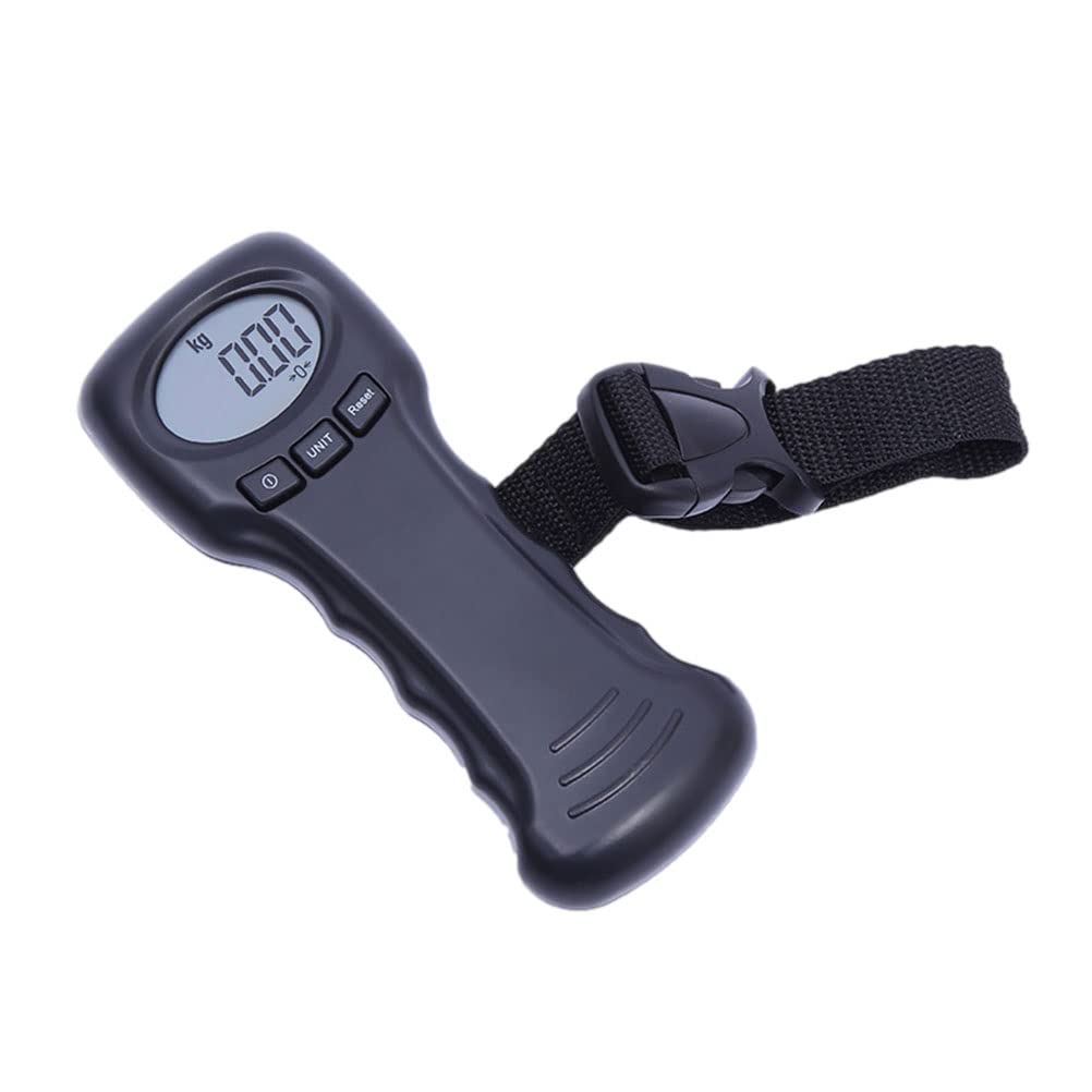 Mini-Hängewaage, Reise-Koffer-Gepäck-Gewichtswaage, Mini-Digital-Kranwaage, industrielle Hängewaage, tragbare elektronische Waage, Kranwaage, LCD-Display