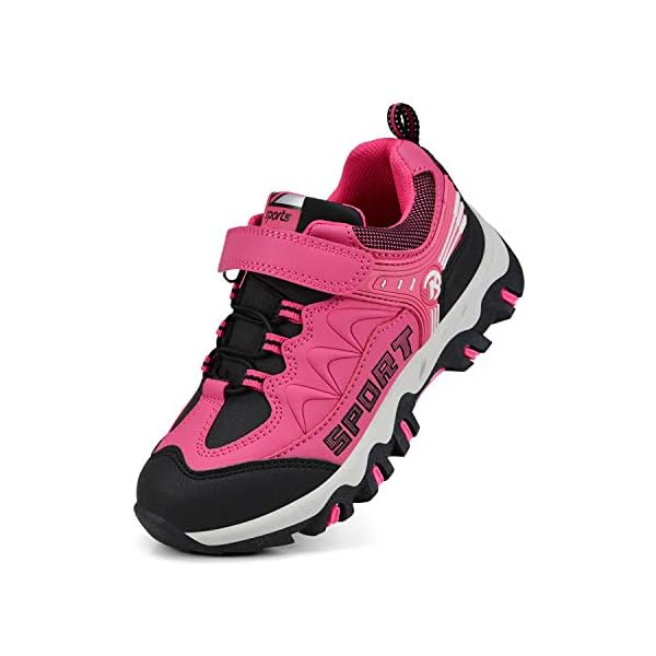 Biacolum Boys Girls Shoes Outdoor Hiking Waterproof Kids Sneaker