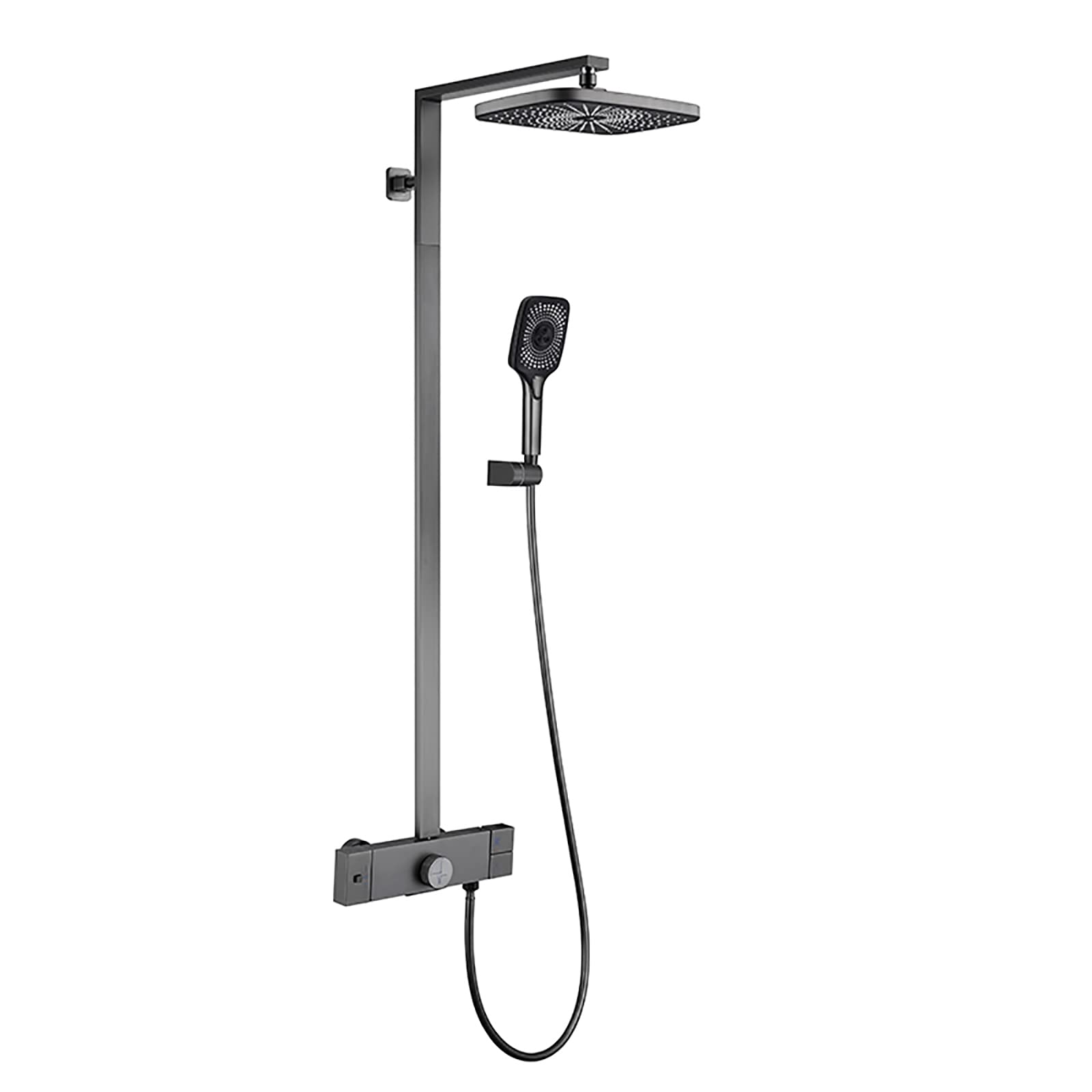 Robinets de baignoire portables muraux en cuivre chaudes et froides