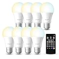 Sengled Dual Mode Smart Light Bulbs with Remote & App Control, LED Light Bulbs 2700K-6500K Dimmable, Remote Control Light Bulbs 60W Equiv, Group Control, Timing, Sunrise & Sunset (8P+ 1 Remote)