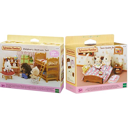 Habitación de los niños Sylvanian Families 5338 con cama doble para crear historias en familia 2