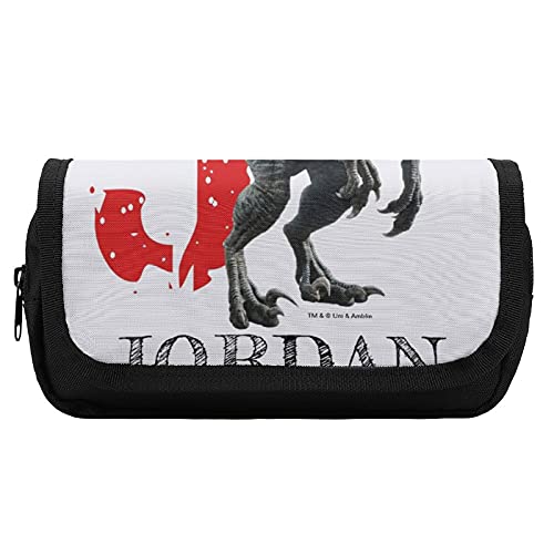 ジュラシック・ワールド お誕生日 名前と年齢 大容量 ペンケース 文房具 おしゃれ シンプル 筆入れ?用子供 小学生 中学生 高校生 大学生 男女兼用