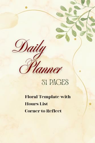 Premium Colour Daily Planner: Undated Daily Hourly Schedule & To-Do List/ 31 Cute Pattern Sheets for Boosting Productivity image 2