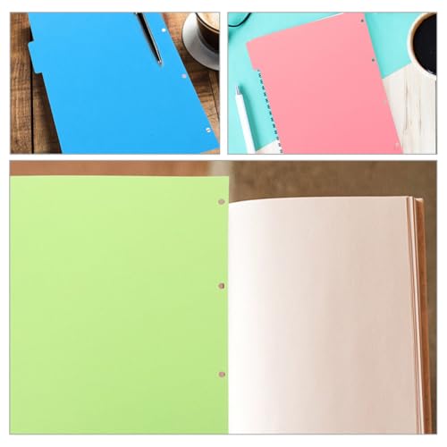 Separadores de página A4 para diarios y cuadernos iplusmile, organiza tu día a día con color 4