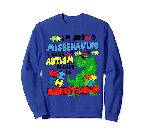 Maglietta per bambini autismo I have Autism Dino Boy Toddler Felpa