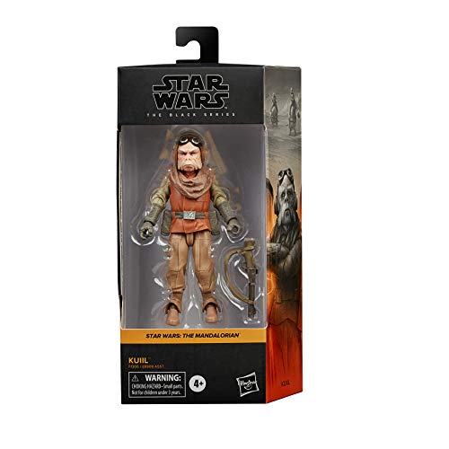 Star Wars The Black Series Kuiil Spielzeug 15 cm große The Mandalorian Action-Figur zum Sammeln, Spielzeug für Kids ab 4… – Bild 3