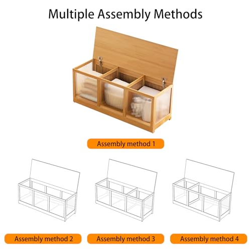 Zhumujiaju Storage Chest, Bamboo Storage Bench thumb #6