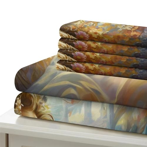Parure de lit single avec fermeture éclair housse de couette papillon 3D microfibre