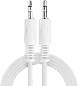 PIX Cabo De Audio P2Xp2 Estereo 1,8Mts Branco, Santana Centro, 018-1112