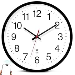 Wifi Clock Wifi Wall clock with Auto Time Sync & DST Battery Operated product