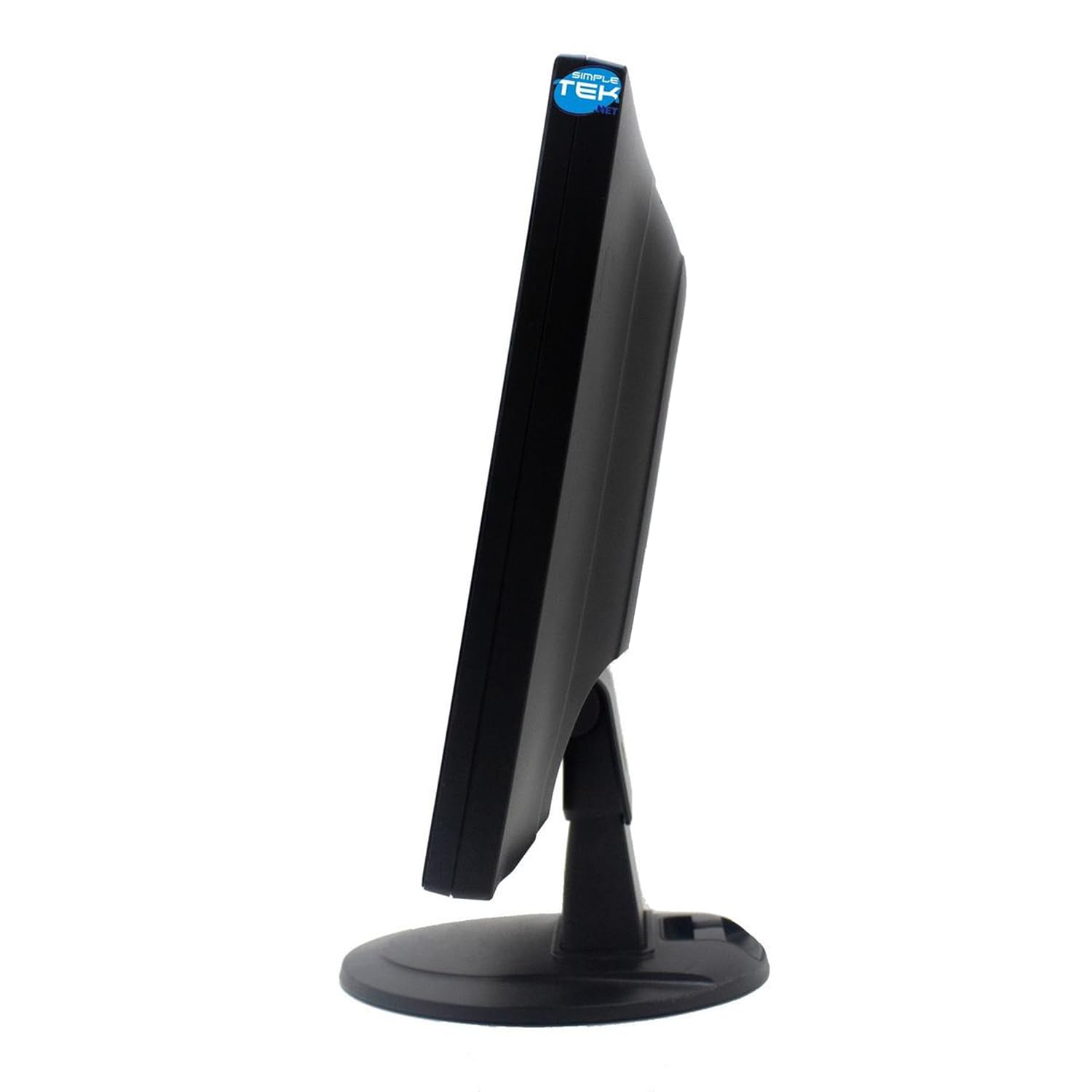 SIMPLETEK - Monitor 19" LED Widescreen HD (1366x768) | 5 ms, Speaker Stereo, VGA, VESA | Ideale per Ufficio e Uso Domestico (Ricondizionato)