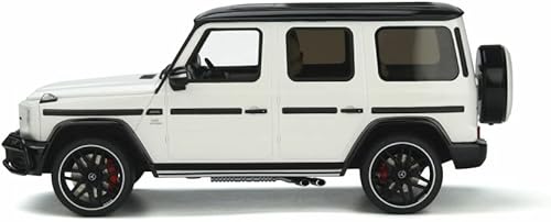 Miniatura 4 de GT Spirit 2019 Mercedes-Benz AMG G63, coche de juguete modelo de resina a escala GT848-1/18 blanco polar GT848-1/18