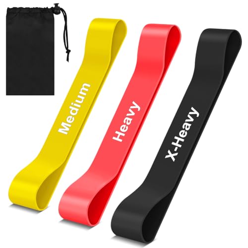 Fefod Hallux Valgus Training Bands, 3 Pack Toe Exercise Bands, Toe Spacers Toe Correctors for Pilates, Toe Stretch Band for Alignment & Flexibility Training, Hallux Valgus Corrector Resistance Bands