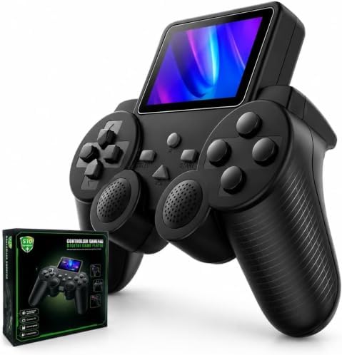 Video Game Retrô Controle Com Mais de 500 Jogos Clássicos Tela LC...