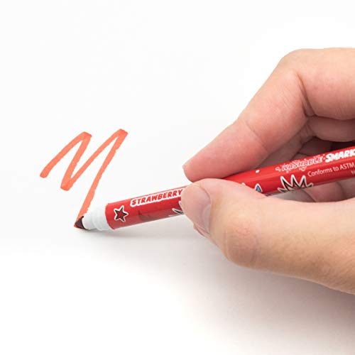 Smarkers - Washable Scented Markers, Assorted Colors, Standard Point Felt Tip, 16 Count #TOP7