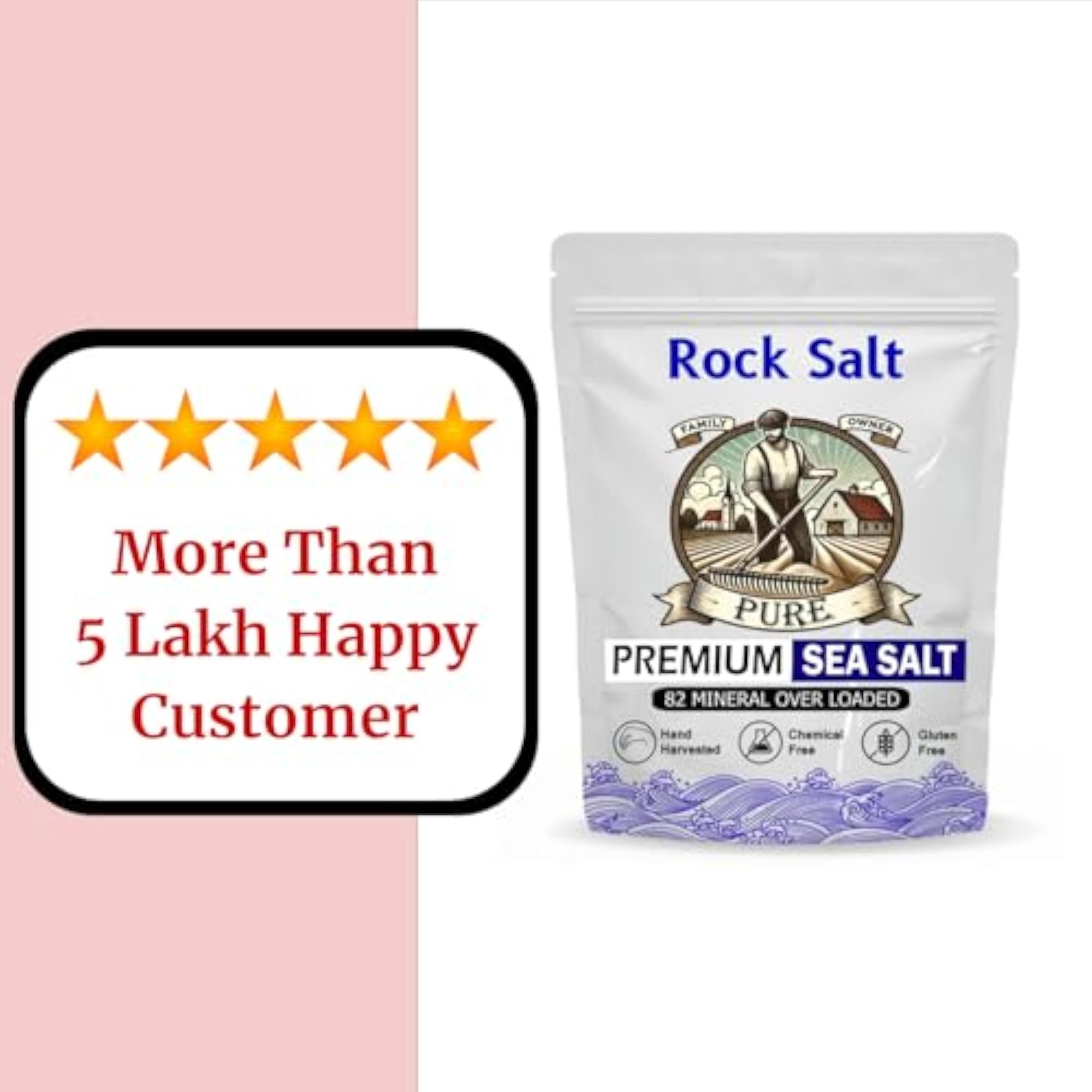 Extra Special Rock Salt Himalayan Pink Salt for Cooking