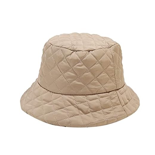 Berretto donna uomo inverno cappello da pescatore donna giapponese puro cotone caldo cappello moda semplice plaid leggero morbido cappello pentola, cachi, Taglia unica 9 Berretto donna uomo inverno cappello da pescatore donna giapponese puro cotone caldo cappello moda semplice plaid leggero morbido cappello pentola, cachi, Taglia unica