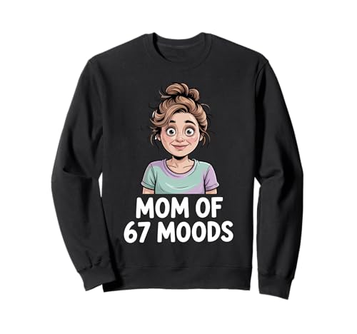 Mom of 67 Moods Funny Cartoon Expression Mom 67 Meme �g���[�i�[