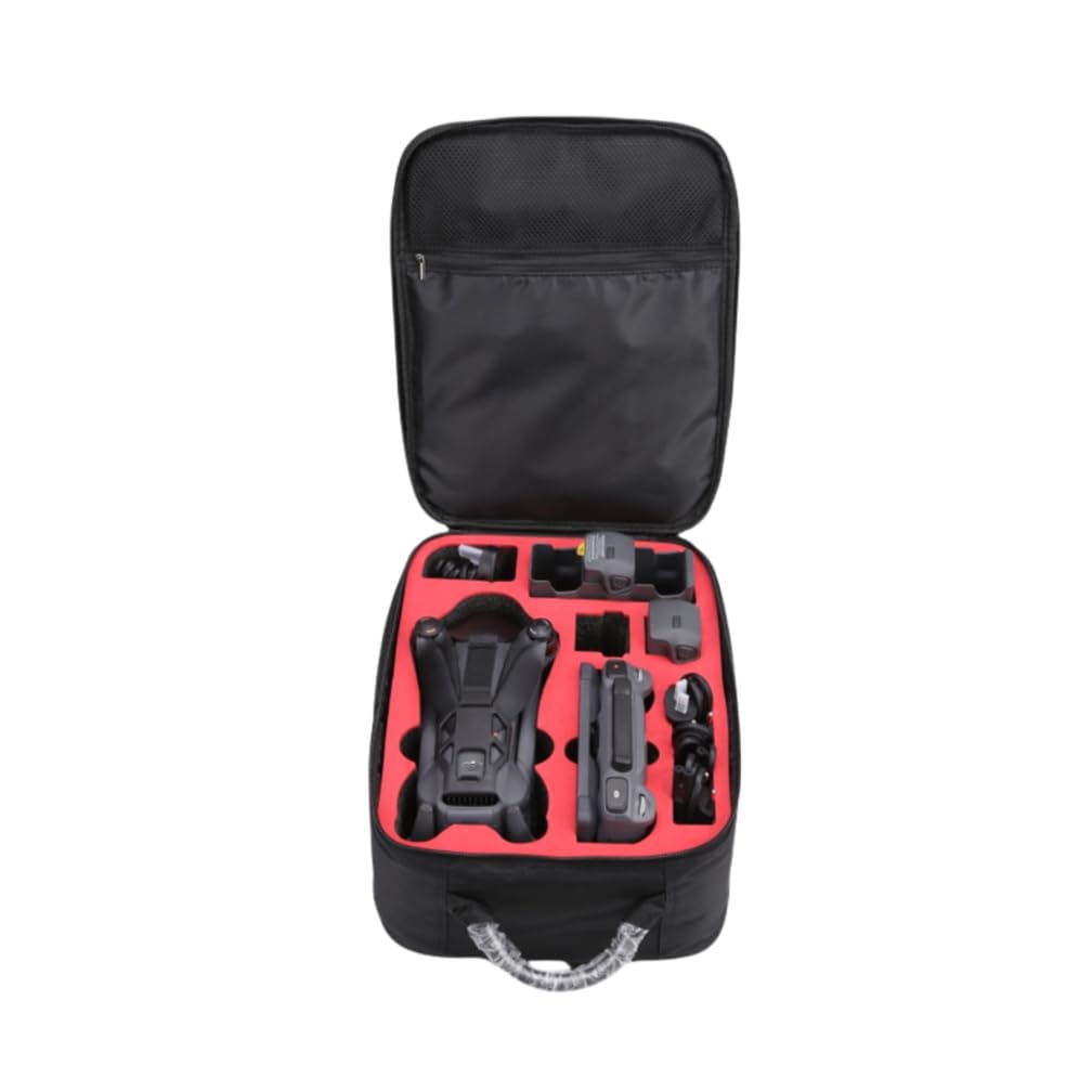 LiLiTok Reise-Rucksack für DJI Mavic 4 Pro, Rucksack für DJI Mavic 4 Pro Drohne und RC PRO 2, Intelligente Akkus Aufbewahrungstasche Schwarz Backpack (39x29x17cm)