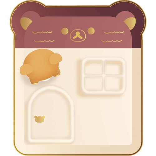 サンエックス(San-X) リラックマ 「すてきなお家」 すてきなお家こものいれ TC09101 サイズ:H125×W110×D44mm