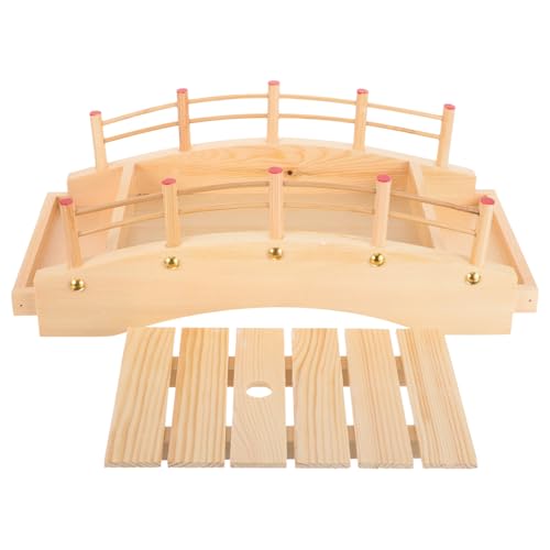Bandeja de servir sushi de madera Alipis 37 cm x 18.5 cm miniatura 1