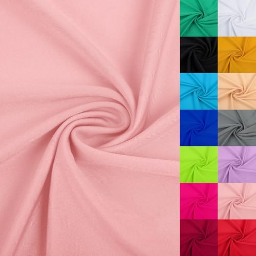 Nylon Spandex Fabric 80% Nylon, 20% Spandex Swimsuit Material Activewear Fabric 4-Way Stretch...