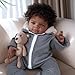 SGAFESZE Reborn Baby Dolls Black - 20 Inch African American Realistic Baby Doll - Lifelike Curly Hair, Weighted Soft Body & Premium Gift Box for Kids 3+