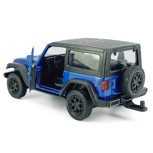 Modelo de auto SUV Wrangler Rubicon 1:36 puertas abren miniatura 5
