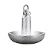 Seachoice Mushroom Anchor, Cast Iron, Aluminum-Painted Silver, 20 Lbs., Boats Up to 24 Ft. Long