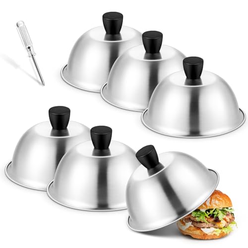 Cubiertas para parrilla de acero inoxidable set x4 6 in miniatura 1