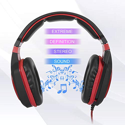 Anivia Ah28 Over Ear Headphones Wired Stereo Computer Headsets Gaming Headset With Mic, Bass With Volume Control, Noise Isolating For Multi-Platforms #TOP7