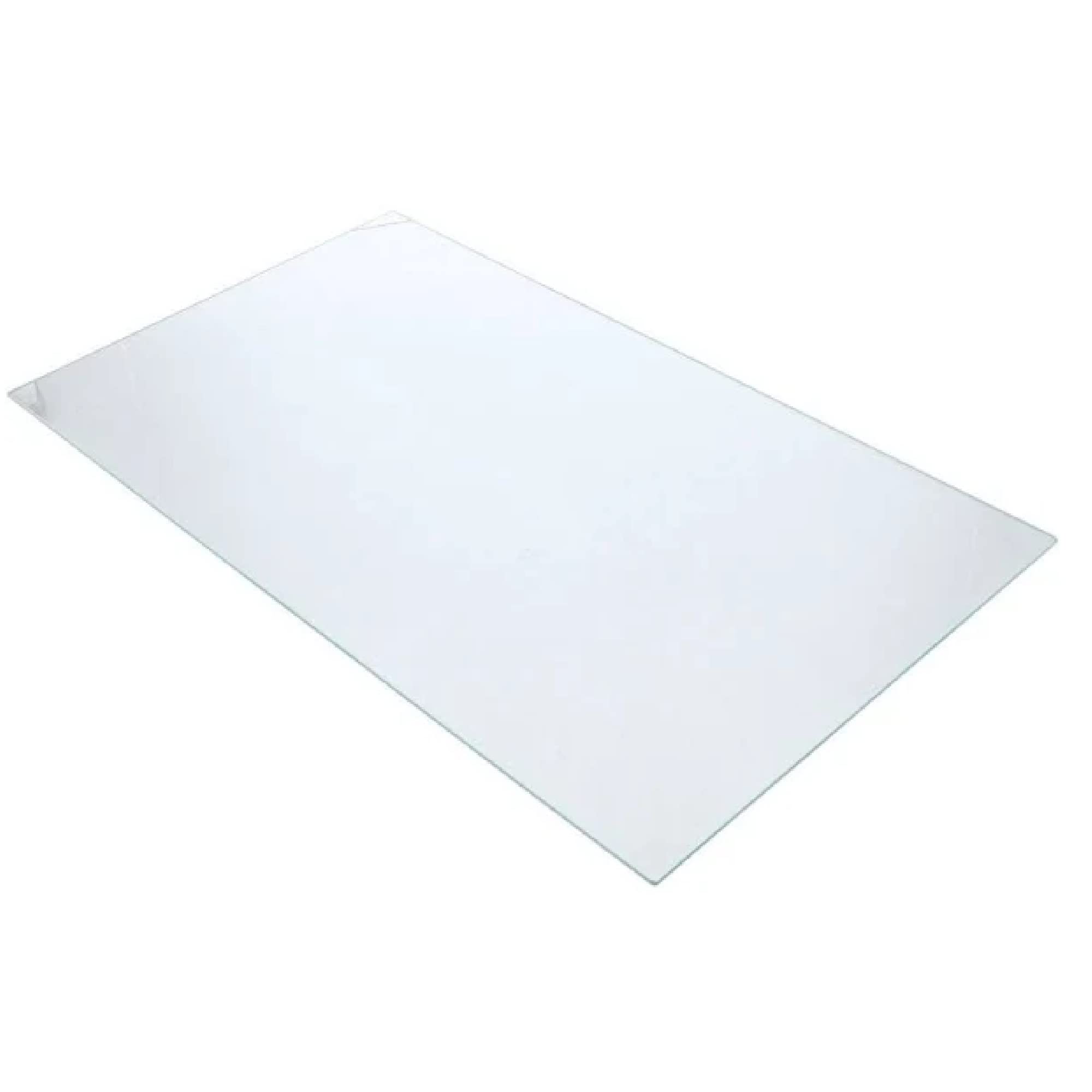 sparefixd Estante de cristal transparente para frigorífico y congelador, 485 x 295 mm para LG