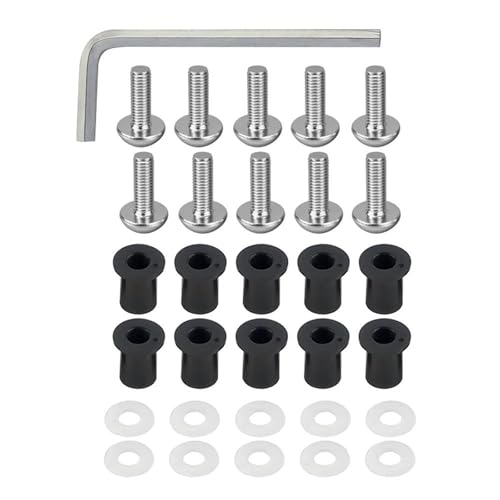 Kit vis pare-brise M5 aluminium pour rénover votre moto Suzuki
