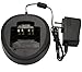 GoodQbuy Battery Charging Dock Desktop Charger for Yaesu Vertex CD-58 PA-55B FNB-V130LI-Uni V133LI-Uni V134Li-Uni Portable Radios with Uni Batteries VX-231 VX-351 VX-354 VX-451 VX-454 EVX-531