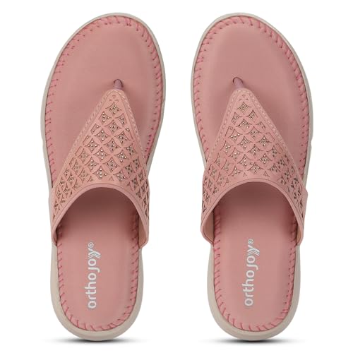 Image of ORTHO JOY doctor Fancy Slipper for women || Orthopedic Women's Fancy Sandal For Women