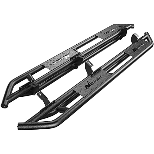 Image of Nilight Running Boards for 2007-2018 Wrangler JK & Unlimited 4 Door, Upgraded Dual Girder System Side Step Slip-Proof Textured Black Heavy Duty Truck Nerf Bars,(No 2 DR & No JL)