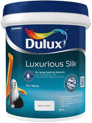 Dulux Luxurious Silk White 20lt